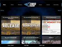 Tablet Screenshot of 3xp-clan.com